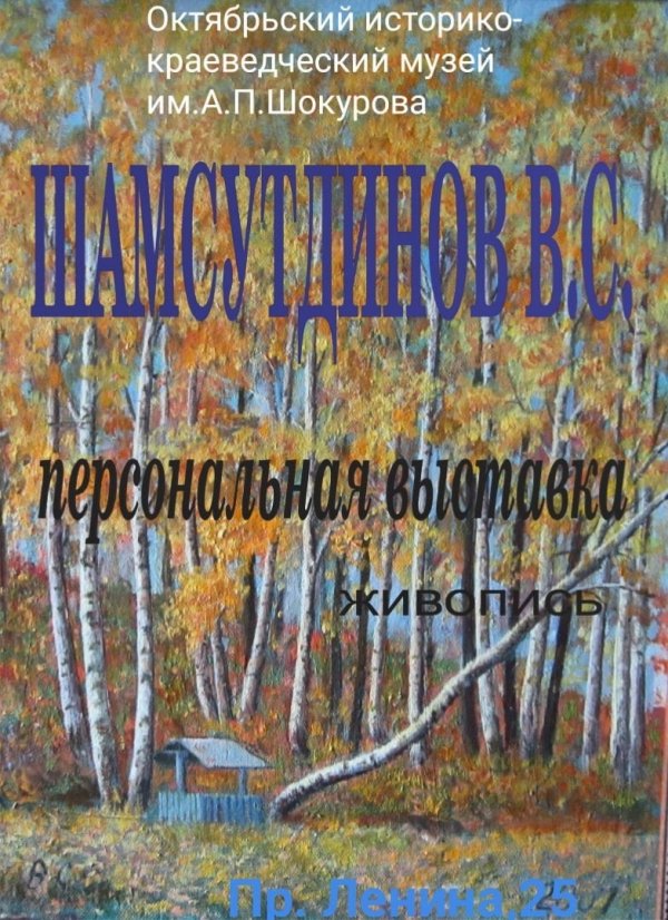 Выставка работ Шамсутдинова В.С.