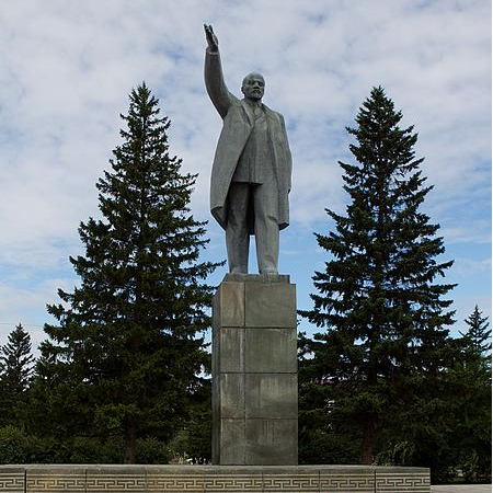 Памятник В.И. Ленину,Памятник, скульптура,Кызыл