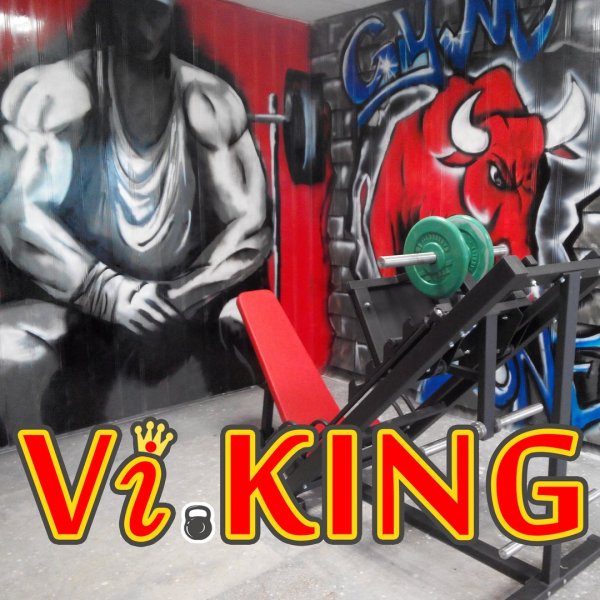 логотип компании Vi.KING Фитнес-клуб 