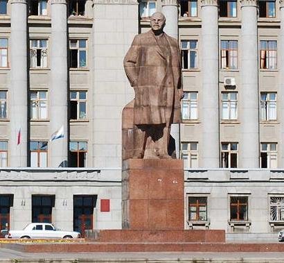Памятник В.И. Ленину,,Киров