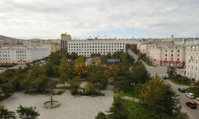 Сквер 70-летия Магадана,,Магадан