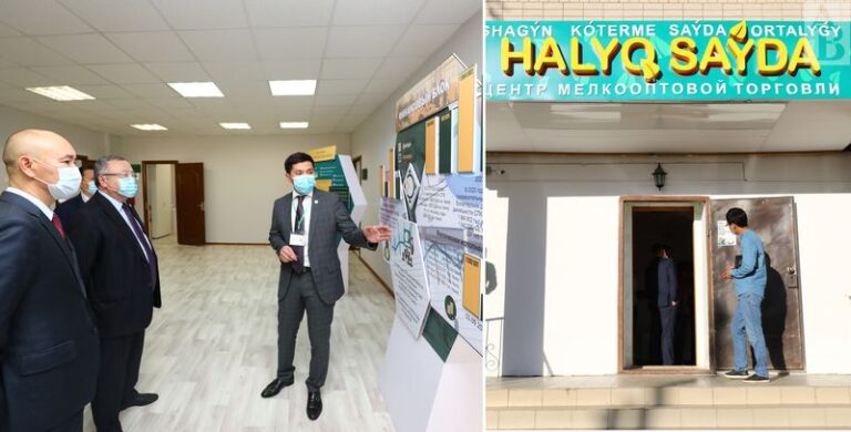 19 магазинов мини-оптового центра «HALYQ SAÝDA» начали свою работу