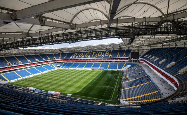 Стадион «Ростов-Арена» попал в топ-32 лучших стадионов  Европы.