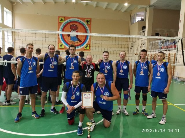 Россошанские волейболисты заняли 3 место на чемпионате Воронежской области по волейболу