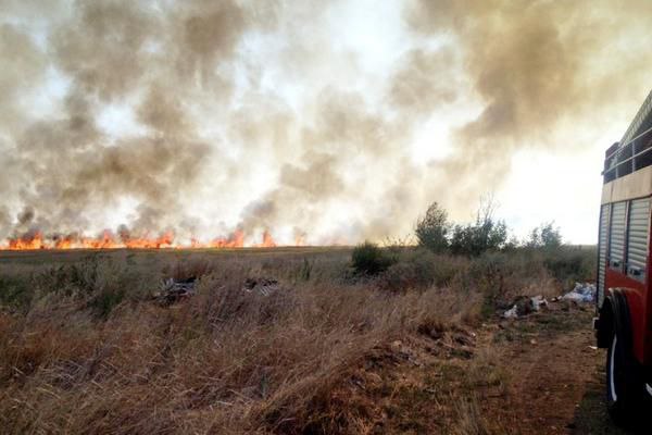 📢ВНИМАНИЕ❗️ В Азовском районе объявлен режим чрезвычайной пожароопасности