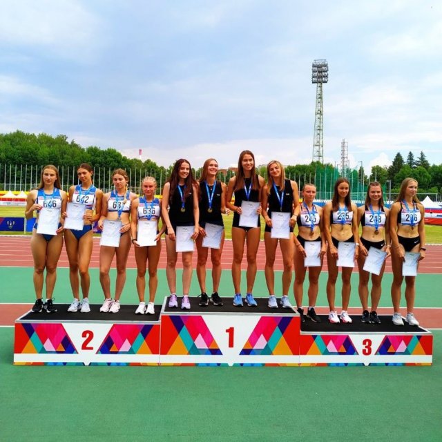 Россошанка Кравченко Дарья заняла первое место на Первенстве России по легкой атлетике