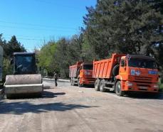 Капитальный ремонт дороги по улице Промышленной в Азове завершается