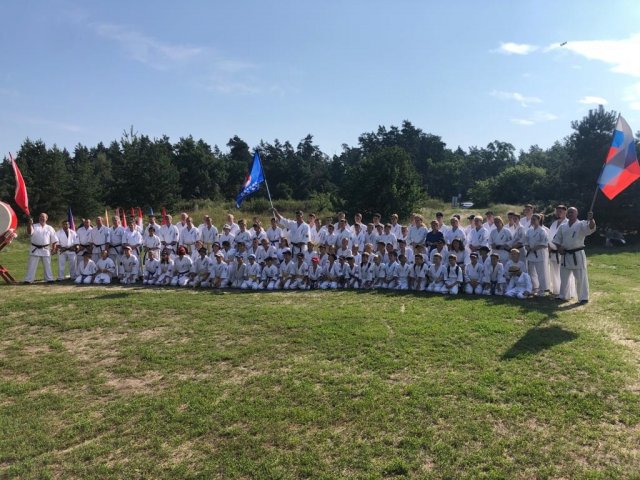 Россошанские спортсмены в международном лагере по ашихара-карате