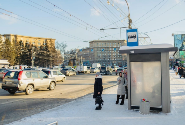 Мэрия Новосибирска потратит 120 миллионов на новые остановки для транспорта