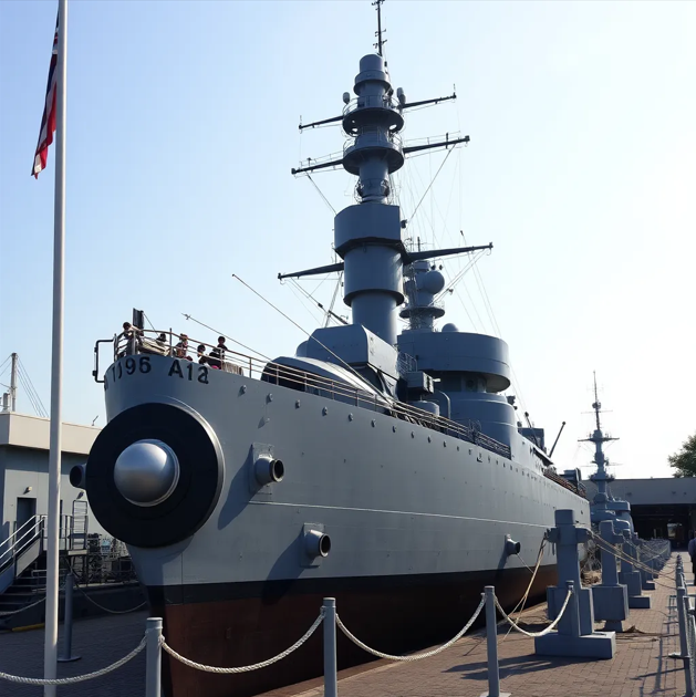 Открытие музея военно-морского флота в Октябрьском