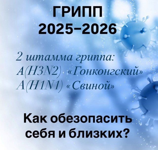 🌡️ Грипп 2025 - 2026 : "Двойной удар" и как защититься