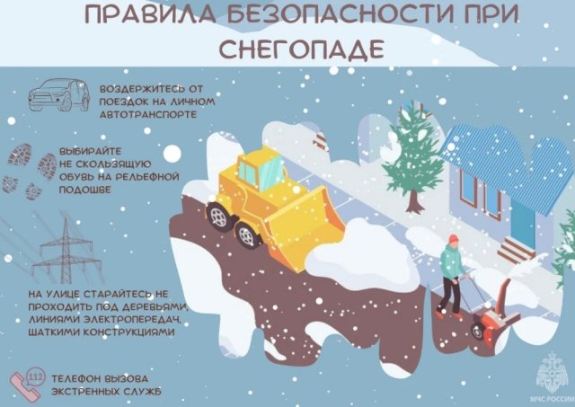 Опасный снег!