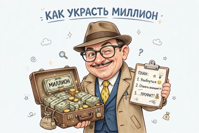 Как украсть миллион, спроси у Кима!